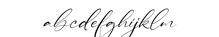 Rosehill Mitalia Italic Font LOWERCASE