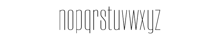 RoselatesSans Font LOWERCASE