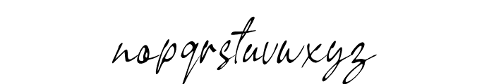 Roselatt Font LOWERCASE