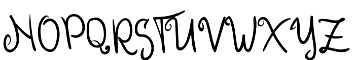 Roseline Script Font UPPERCASE