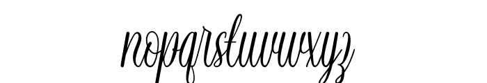 Rosella Aerous Font LOWERCASE
