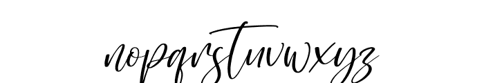 Roselland Italic Font LOWERCASE
