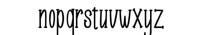 Roselle-Thin Font LOWERCASE