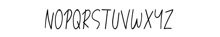 Roselove Regular Font UPPERCASE