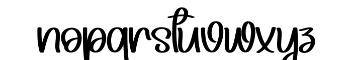 Rosemade Font LOWERCASE
