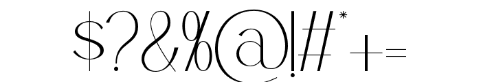 Rosemarine-Regular Font OTHER CHARS