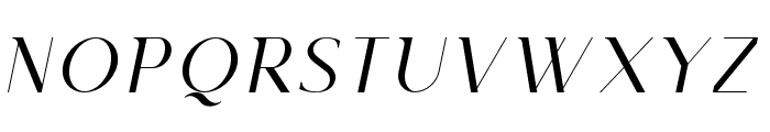 Rosemary-Italic Font LOWERCASE
