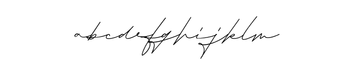 Rosemary Signature Font LOWERCASE