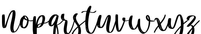 Rosemate Script Font LOWERCASE