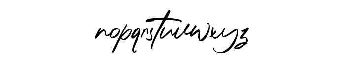 Rosemellind Regular Font LOWERCASE