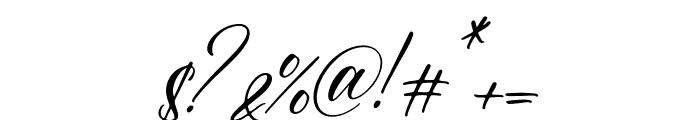 Rosemitta Italic Font OTHER CHARS