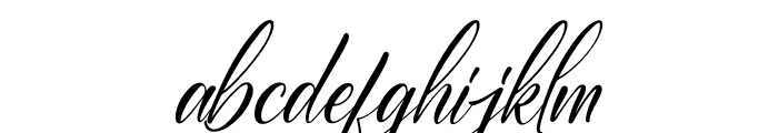 Rosemitta Italic Font LOWERCASE