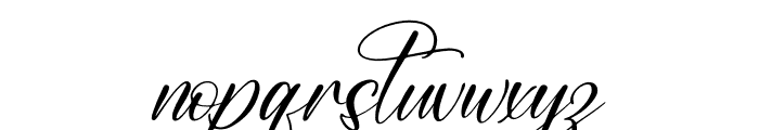 Rosemitta Italic Font LOWERCASE