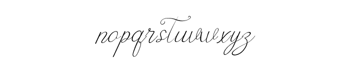 Rosetalia V1 Font LOWERCASE