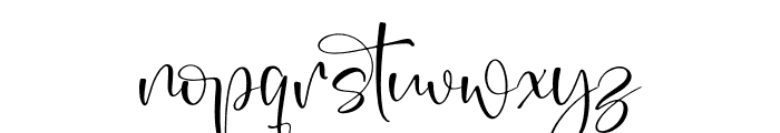 Roseteria Culture Font LOWERCASE