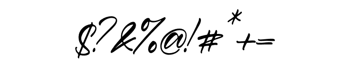 Rosettary Golden Italic Font OTHER CHARS