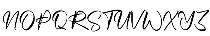 Rosettary Golden Font UPPERCASE