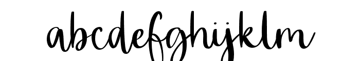 Rosewood Font LOWERCASE
