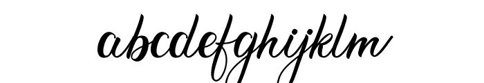 Roseytha Font LOWERCASE