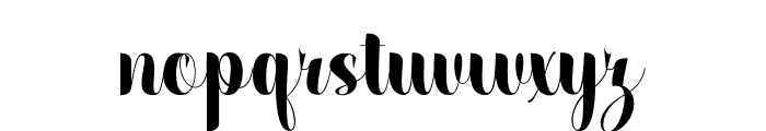 RoshelynCalligraphy Font LOWERCASE