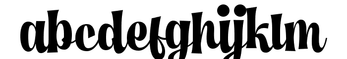 Rosiana Script Regular Font LOWERCASE