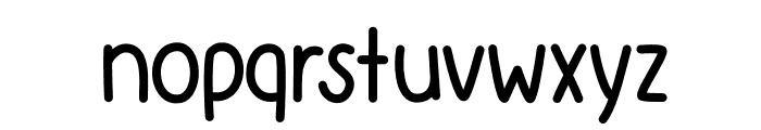 Rosieishappy Font LOWERCASE