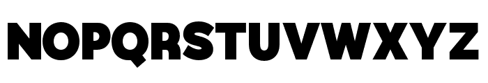 Rosity Black Font UPPERCASE