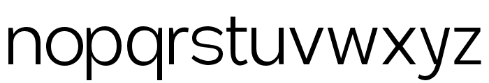 Rosity Light Font LOWERCASE