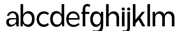 Rosity Regular Font LOWERCASE