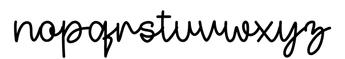 Roslary Font LOWERCASE