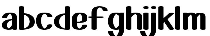 Rosmalina-Regular Font LOWERCASE