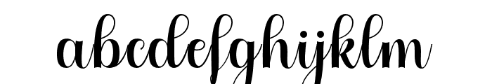 Rosnila Font LOWERCASE