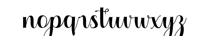 Rosnila Font LOWERCASE