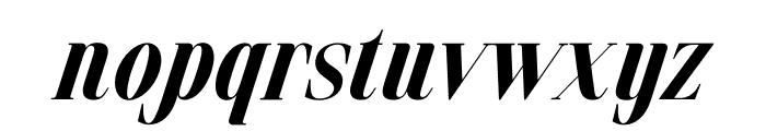 Rossela Italic Font LOWERCASE