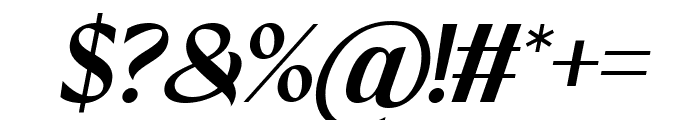 Rosselin Italic Font OTHER CHARS