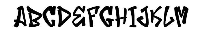 Rossick Font UPPERCASE