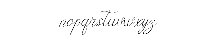 Rostalia Font LOWERCASE