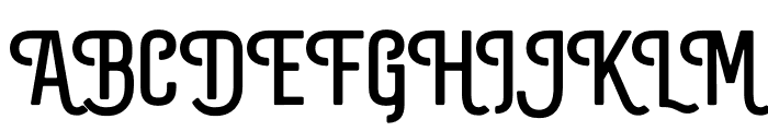 Rostary Regular Font UPPERCASE