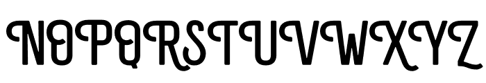 Rostary Regular Font UPPERCASE