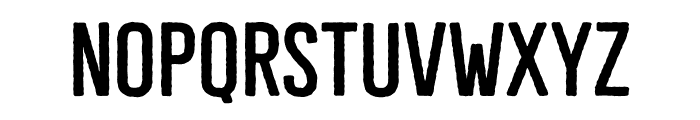 Rostary Rough Font LOWERCASE