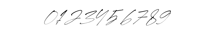 Rostera Signature Italic Font OTHER CHARS