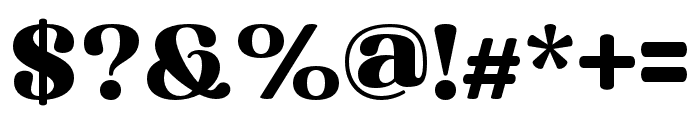 RostingGapertas-Black Font OTHER CHARS