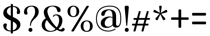 RostingGapertas-Regular Font OTHER CHARS