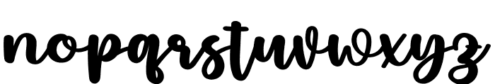 Rostral Font LOWERCASE