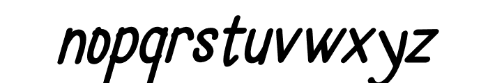 Rostter Italic Font LOWERCASE