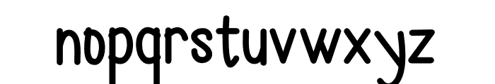 Rostter Font LOWERCASE