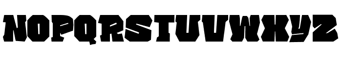 Rostum-Regular Font UPPERCASE