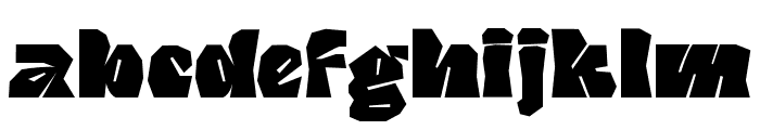 Rostum-Regular Font LOWERCASE