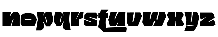 Rostum-Regular Font LOWERCASE