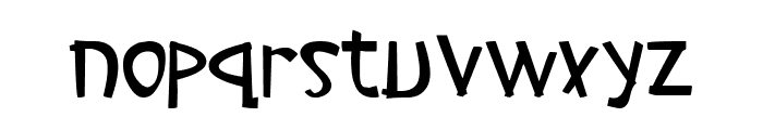 Rosty Font LOWERCASE